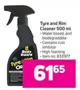 Body guard tyre & rim cleaner-500ml