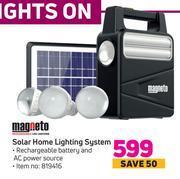 Game Magneto solar home lighting system offer