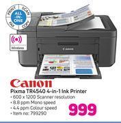 Game Canon pixma tr4540 4 in 1 ink printer offer