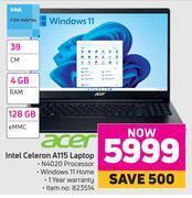 Game Acer intel celeron a115 laptop offer