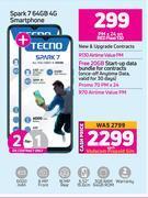 Game Tecno spark 7 64gb 4g smartphone-each offer