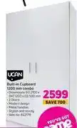 Game Ucan built in cupboard 1200mm combo offer