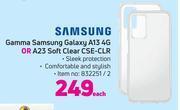 Game Samsung galaxy gamma a13 4g or a23 soft clear cse-clr-each offer