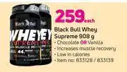 Black bull whey supreme-908g each