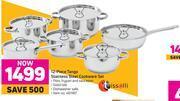 Game Tissolli 12 piece tango stainless steel cookware set offer