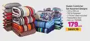 Game Queen comforter set assorted designs-each offer
