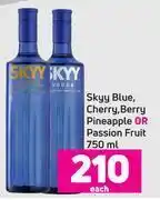 Game Skyy blue cherry, berry pineapple or passion fruit-750ml each offer