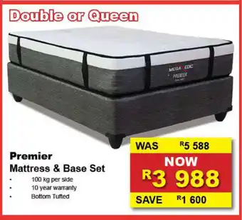 Furniture Liquidation Warehouse Premier Mattress & Base Set offer