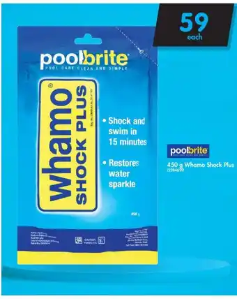 Makro Poolbrite 450g Whamo Shock plus offer