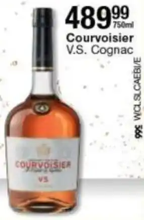 Checkers Liquor Shop Courvoisier V.S. Cognac 750 ml offer