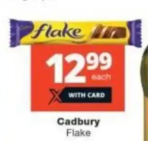 Checkers Cadbury Flake offer