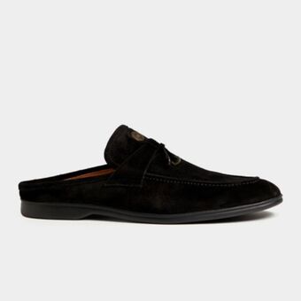 Fabiani Collezione suede mule shoes offer