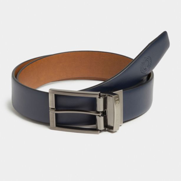 Reversible leather belt offer at Fabiani