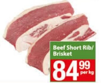 Check Save Beef Short Rib / Brisket per kg offer