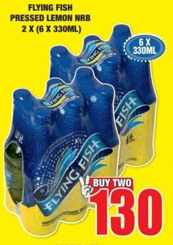Flying Fish Pressed Lemon NRB 2 x (6 x 330ml)