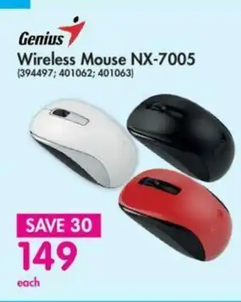 Genius Wireless Mouse NX-7005