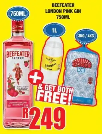 Beefeater London Pink Gin 750ml