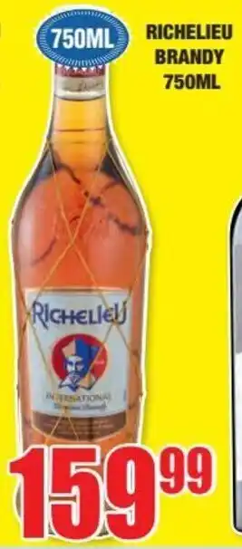 Richeleu Brandy 750ml
