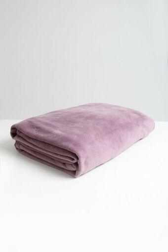 Sheet Street Coral fleece blanket l200xw220cm offer