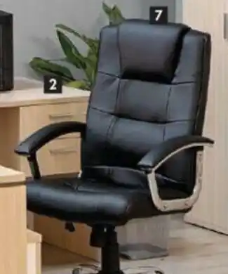 Makro Lincoln High-Black Chair - 357224 offer