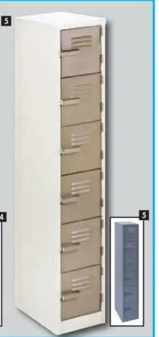 Makro Steel Locker - 6-Tier - 264301 ; 256220 offer