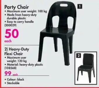 Makro Party Chair - 300029 offer