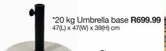 MRP Home Umbrella base offer