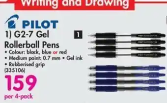 Makro Pilot G2-7 Gel Rollerball Pens 4 pack - 335106 offer