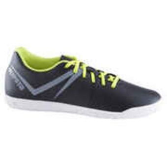Decathlon First 100 kids' futsal trainers - black/white/yellow offer