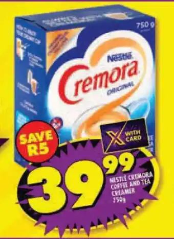 Shoprite Nestle Cremora Coffee and Tea Creamer offer
