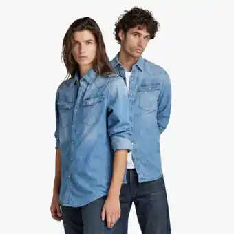 Fabiani G-star unisex 3301 slim shirt offer