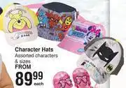 Character hats- each