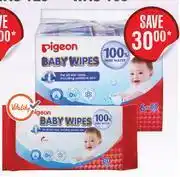Dis-Chem Pigeon 100% pure water baby wipes (80 wipes) offer