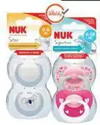 Nuk star soother assorted 2 pack