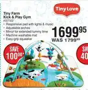 Tiny love tiny farm kick & play gym