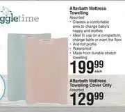 Afterbath mattress towelling assorted-each