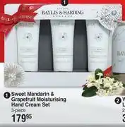 Dis-Chem Baylis & harding sweet mandarin & grapefrui moisturising hand cream set 3 piece offer