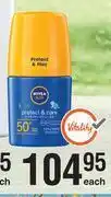 Dis-Chem Nivea sun kids protect & care spf50+-each offer