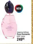 Dis-Chem Jeanne arthes pure romantic edp-100ml offer