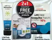 Dis-Chem Life trek mosquito cream 8 hrs protection-125ml each offer