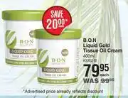 Dis-Chem B.o.n liquid gold tissue oil cream-400ml each offer