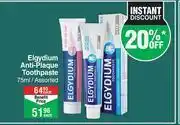 Dis-Chem Elgydium anti plaque toothpaste assorted-75ml each offer