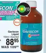 Gaviscon liquid assorted-150ml
