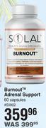 Dis-Chem Solal burnout adrenal support 60 capsules offer