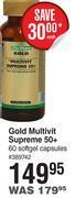 Dis-Chem Dis-chem gold multivit supreme 50+ 60 softgel capsules offer