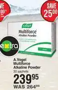 Dis-Chem A. vogel multiforce alkaline powder-30 sachets offer