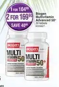 Dis-Chem Biogen multivitamin advanced 50+ 30 tablets-for 1 offer