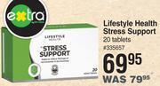 Dis-Chem Lifestyle health stress support-20 tablets offer