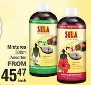 Sela mixtures assorted-300ml each