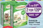 Dis-Chem Futurelife smart+ food assorted- for 1 x 750g offer